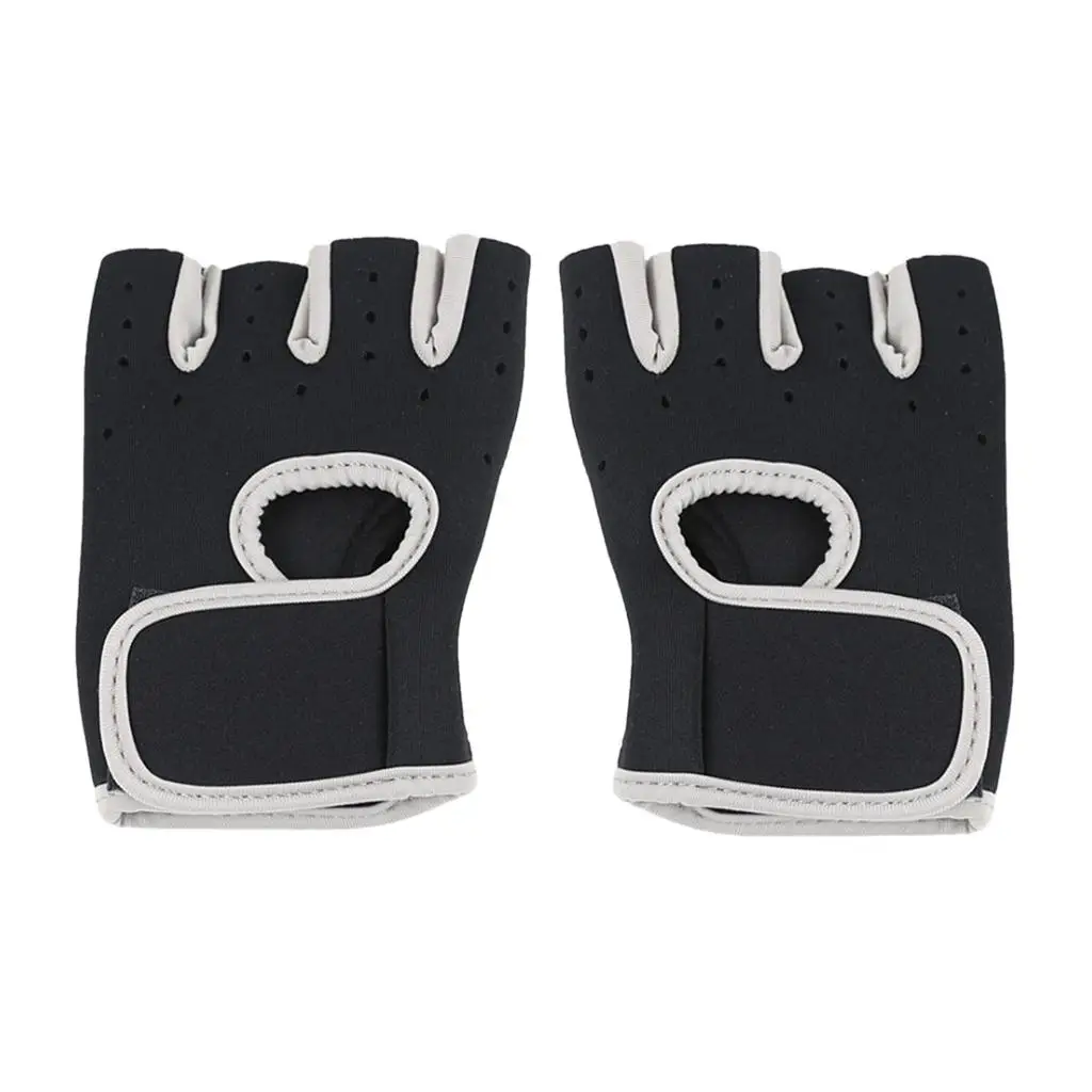 ملابس رياضية للياقة البدنية بنصف إصبع لرفع الأثقال وركوب الدراجات للجنسين