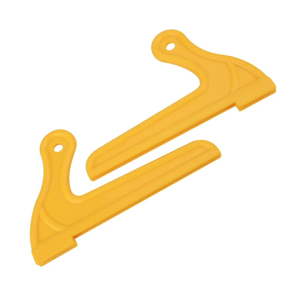 

2pcs V Type Wood Saw Push Sticks Plastic Material 2 in 1 Design Safety Woodworking Push Stick Woodworking Push Tools