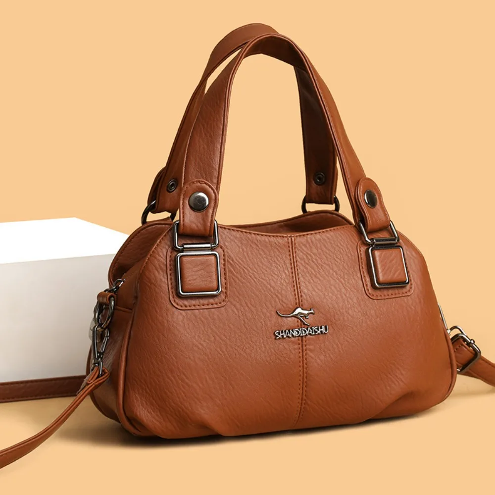 

2025 Luxury Women Tote Bags Vintage Shoulder Crossbody Bags Fashionable Mothers Bags Ladies Travel Commuter Bag