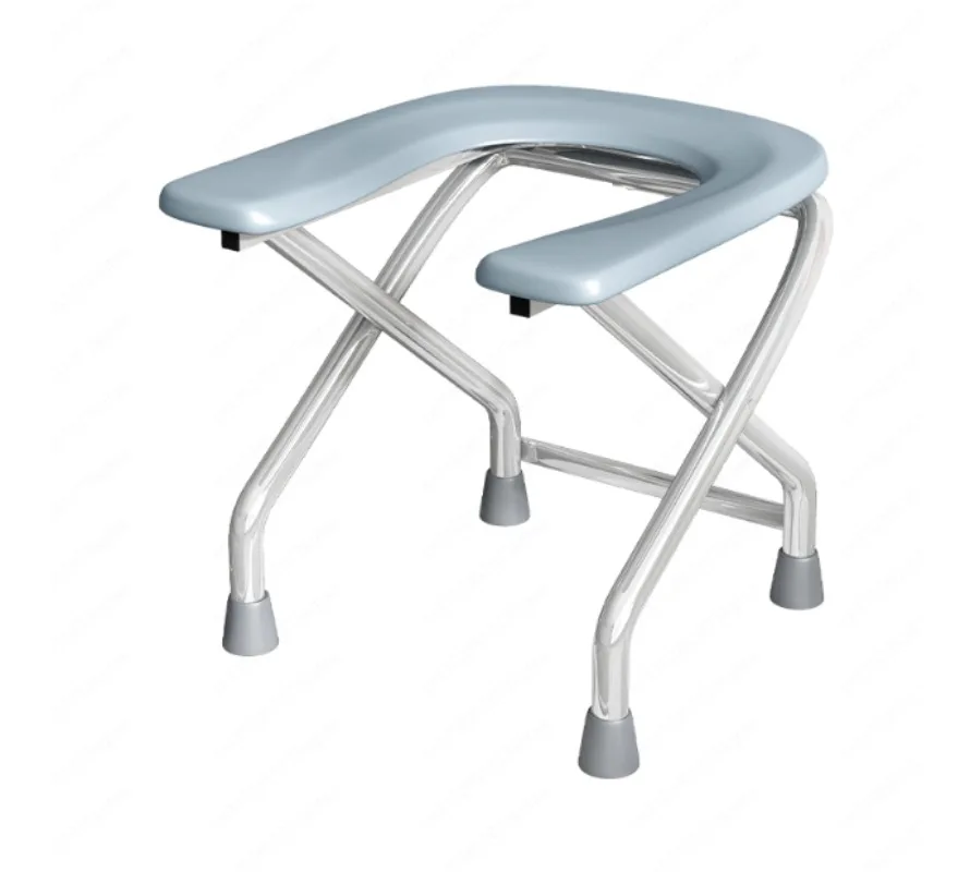 

Складной стул для унитаза для беременных, туалет для пожилых людей, бытовой стул для унитаза из нержавеющей стали