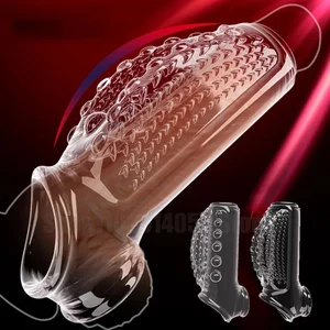 تثخين القضيب تكبير الأكمام ، خاتم الديك ، تأخير القذف ، موسع القضيب ، حلقة قفل الواقي الذكري ، ألعاب جنسية للرجال ، السلع المثيرة للبالغين أعلى 6 بيع تكثيف القضيب بسرعة - No4