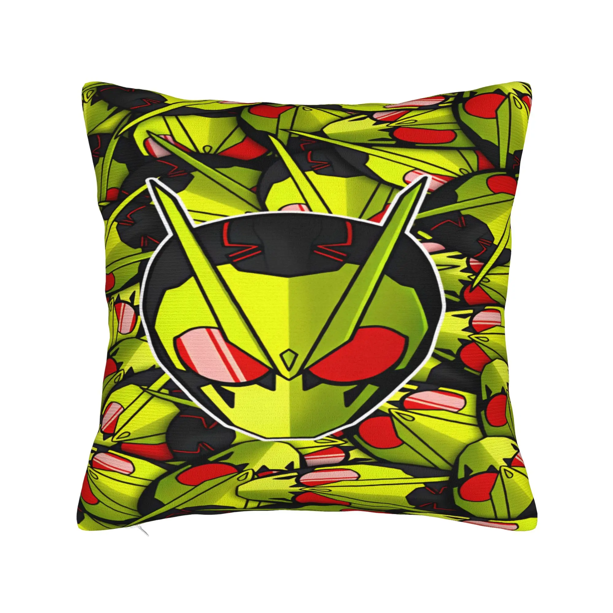 Kamen Riders Pillowcases  Cute Funny Pillow Case For Sofa Couch Bed Living Room Print Pillow Cover