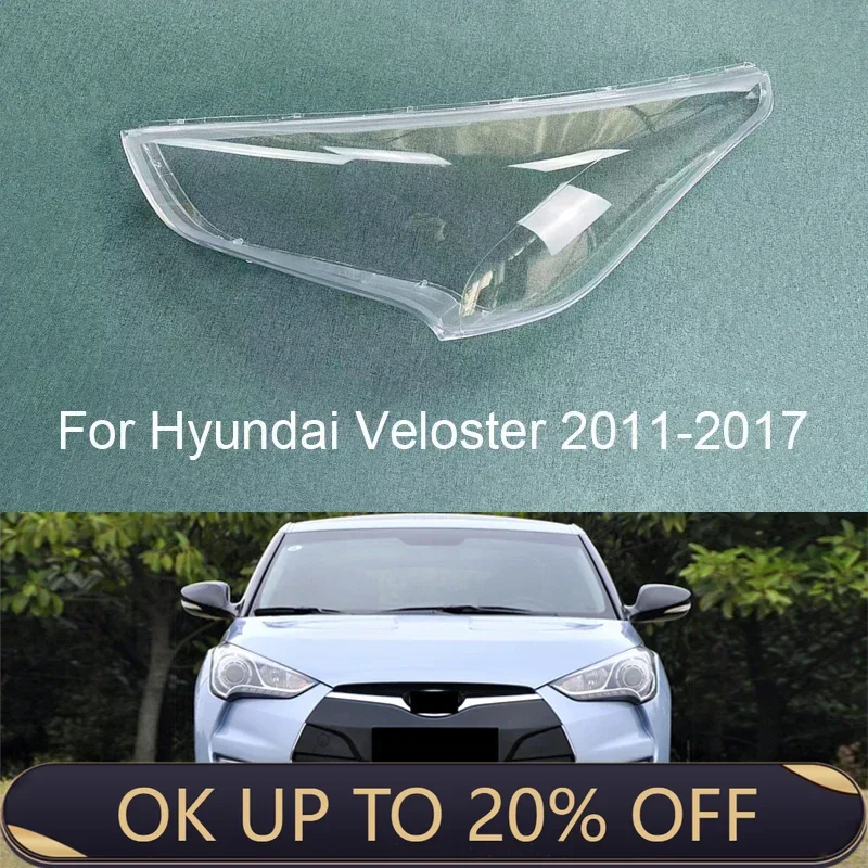 

Headlight Lens Cover Headlamp Shade Shell Glass Cover For Hyundai Veloster 2011 2012 2013 2014 2015 2016 2017