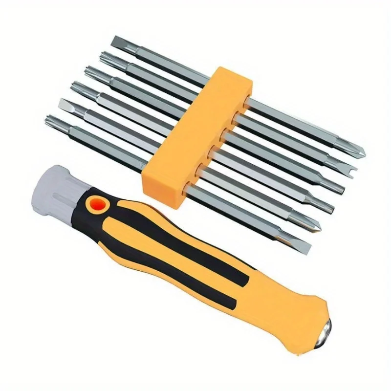 12-in-1 Screwdriver Set, Household Multifunctional Triangle Y-Shaped U-shaped Screwdriver, Phillips Small Screwdriver