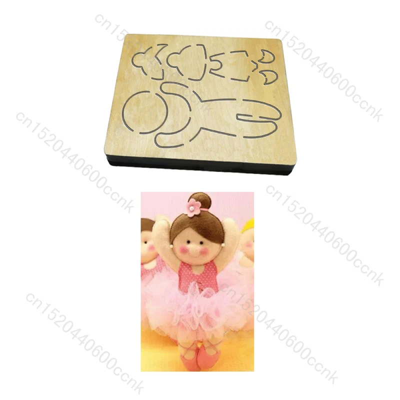 

Деревянные штампы для девочек, штампы для скрапбукинга, несколько размеров, V710