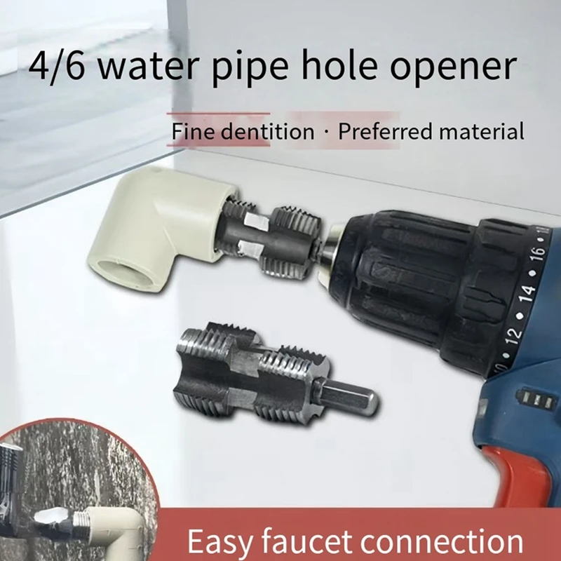 AT02-Neue 1/2, 3/4 PPR Wasser Rohr Innengewinde Opener PVC Kunststoff Rohr Elektrische Manuelle Hülse Innengewinde Werkzeug