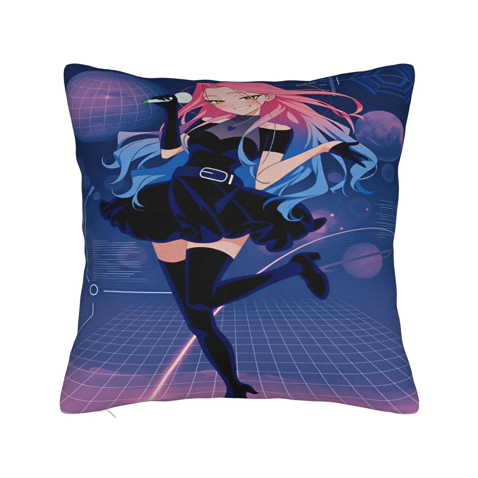 Alien Stage Pillow Case  Cute Funny Pillow Cover Comfy Pillowcases For Couch Sofa Bedroom