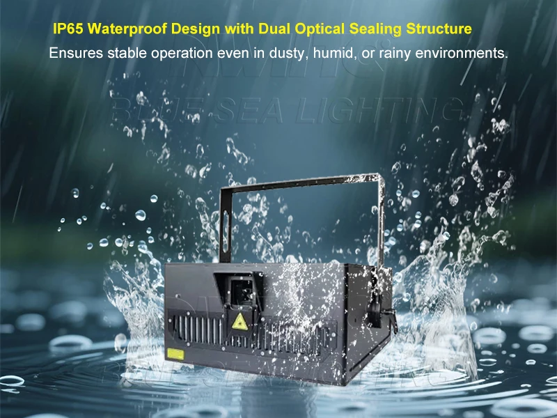 30W RGB Waterproof IP65 LED Laser Lights Outdoor Animation Spotlights for Big Events Wedding Hotel Bar