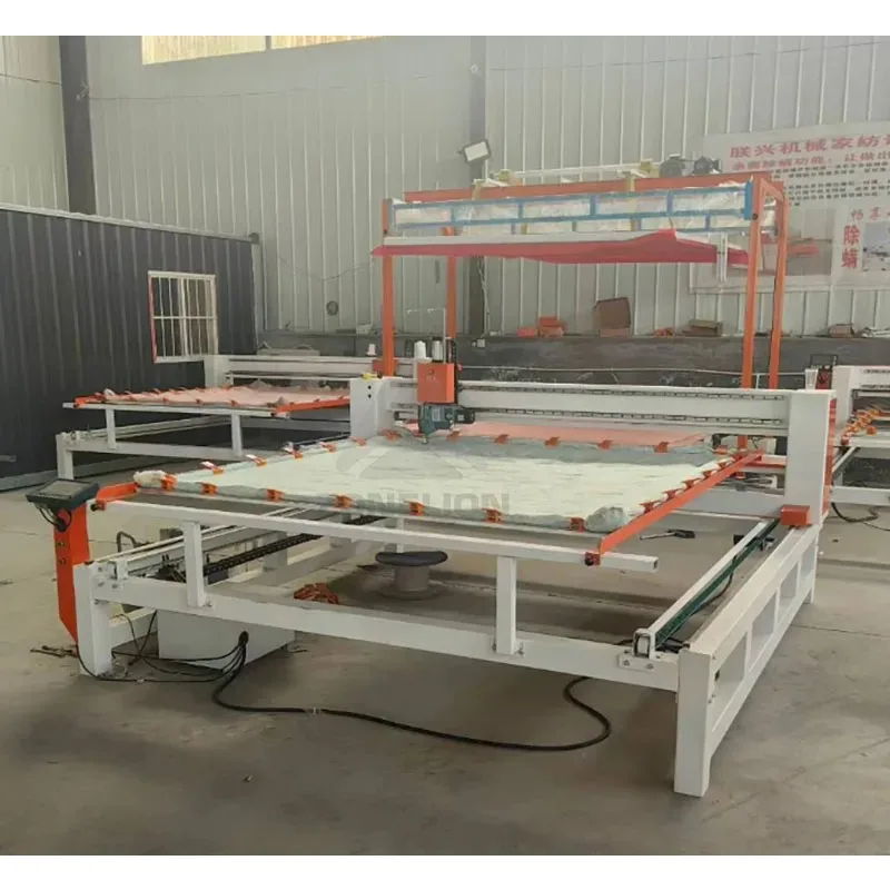 New Home High Speed CNC Comforter Computer Automatic Make Machine Quilt Machine Sew Single Needle For Apparel Machinery