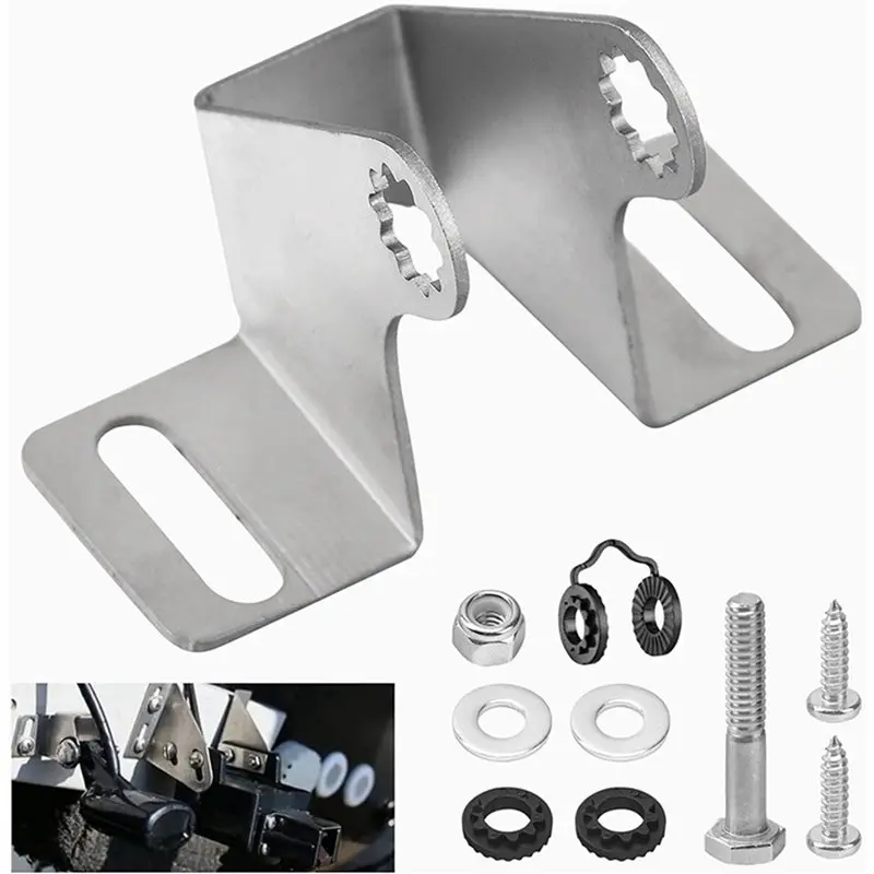 ABNM 2X 000-14193-001 Transom Mount Bracket Compatible With For Lowrance Tripleshot Transducer