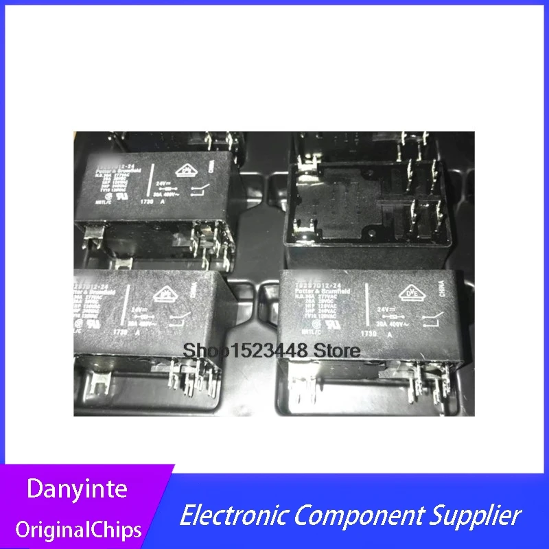 1Pcs/Lot   New original  100%   T92S7D12-24   T92S7D12   24V   30A  6pin