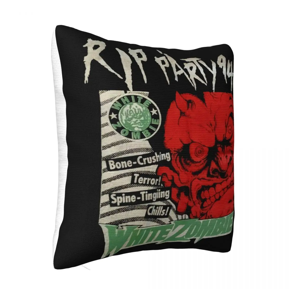 White Zombie Pantera 1994 Vintage Rip Magazine Party L Rare Biohazard Hipster Pillow Case