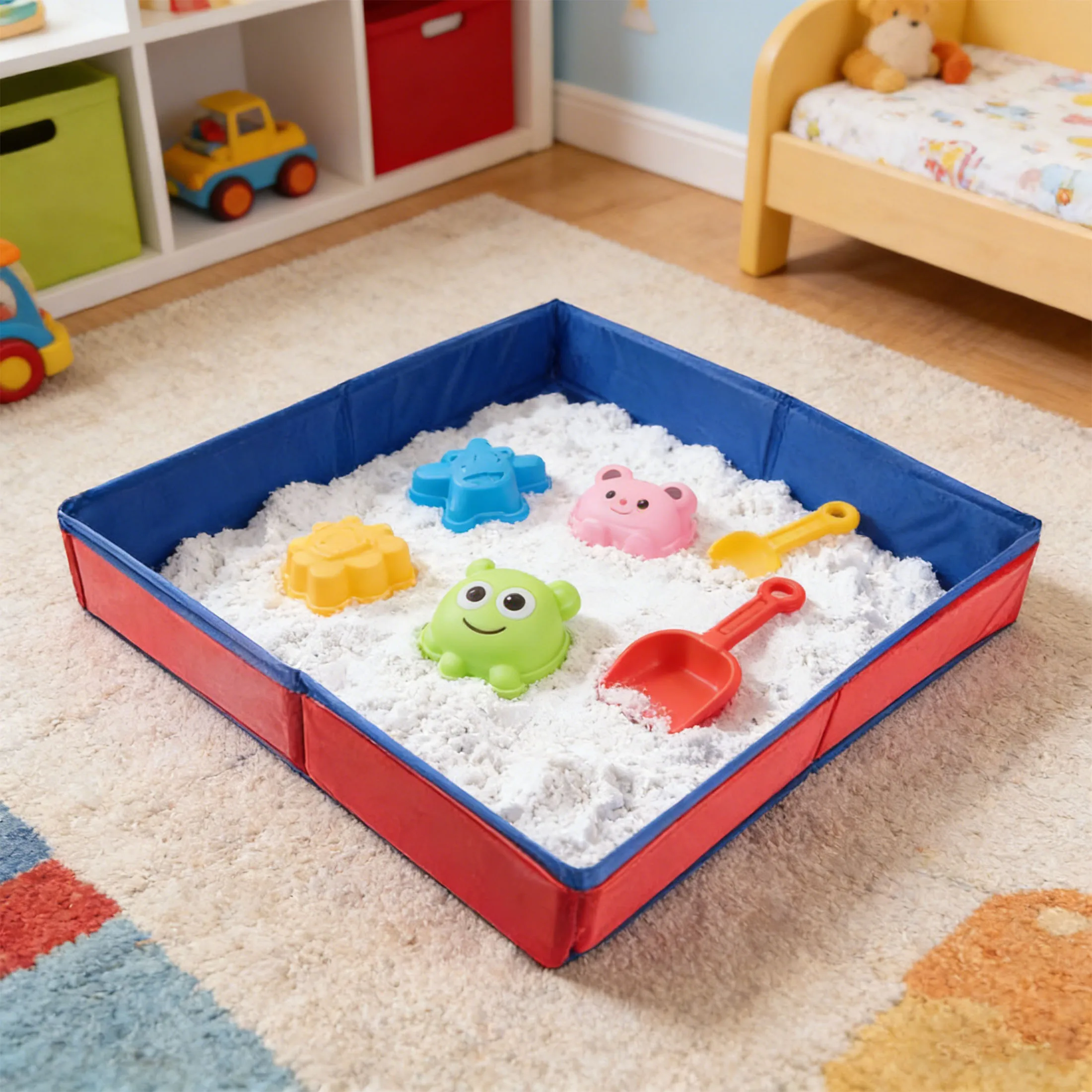 

Children's Outdoor Sandbox Toys, Summer Boy and Girl Gifts, Water and Sand Activity Sensory Game Sandbox Backyard Sand Table