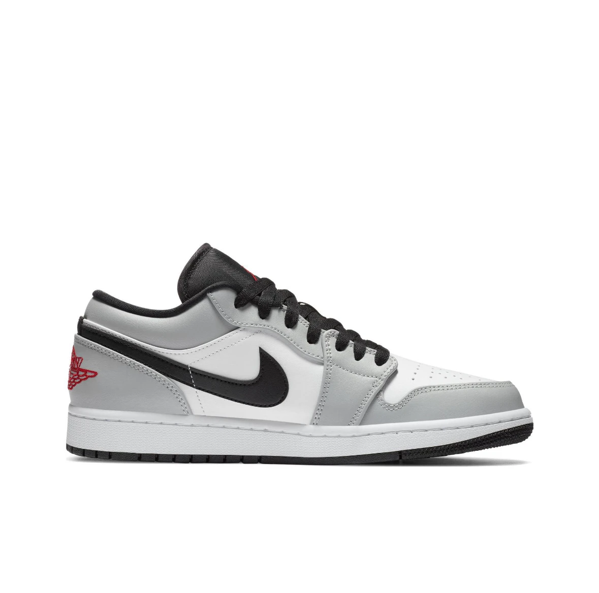 Nike Air Jordan 1 Retro low Light Smoke Grey basketball shoes Men\'s and women\'s fashion outdoor recreational sports shoes