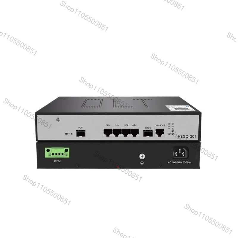 10G GPON OLT with 1 SFP+ Uplink & 4 RJ45 Ports, FTTH Access Equipment for Fiber Network