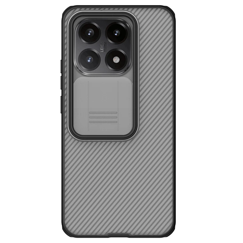 Nillkin für Xiaomi 17T Pro Mi 15T Pro 14T Pro CamShield Pro Schiebe-Kameraabdeckung Anti-Fingerabdruck Stoßfeste Schutzhülle Handyhülle