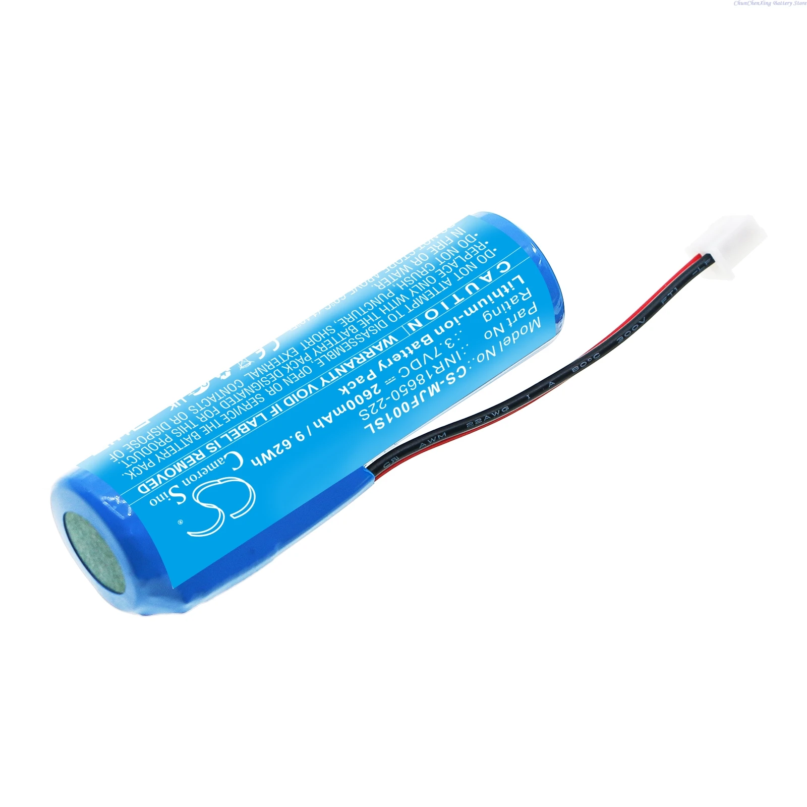 

Cameron Sino 3.7V 2600mAh replacement Personal Care Battery INR18650-22S for MIJA Automatic Fragrance, MJXFJ01XW
