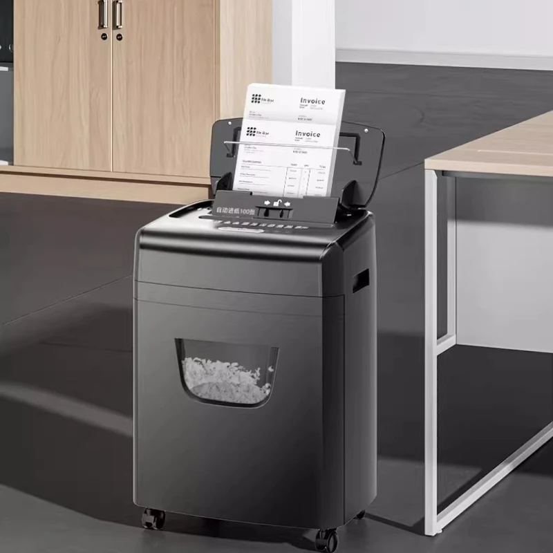 

Автоматический шредер большой емкости на 160 листов, коммерческий, для скрепок