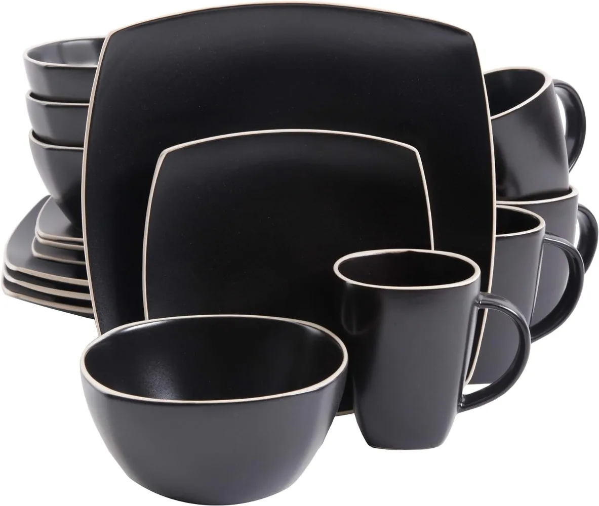 

Gibson Soho Lounge Dinnerware Set, Service for 4 (16pcs)