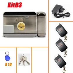 DC12V Remote Control Lock Cerradura inteligente For Access Control System use with Door Phone system