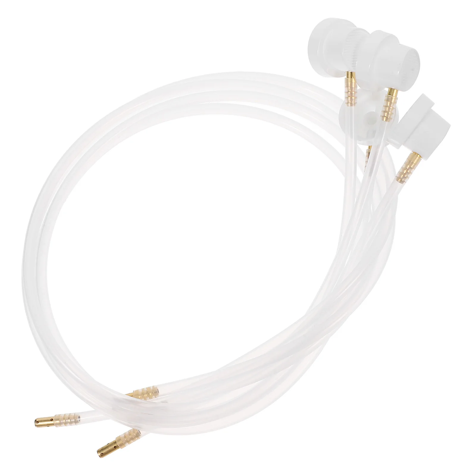 

4pcs Spray Nozzle Hose Soft Tube for Aerosol Durable Plastic Lightweight Extended Reach Tight Spaces Garden Supply