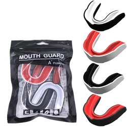 Boxing Gum Shield Mouth Guard Mouthguard Slim Fit for Football Wrestling Hockey Lacrosse Boxing for Contact Combat Sport Equip