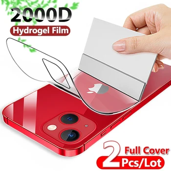 Full Cover Hydrogel Film For iPhone 13 7 8 Plus 6 6s Screen Protector 11 12 13 Pro mini XR X XS Max SE 2020 Back Film Not Glass 1