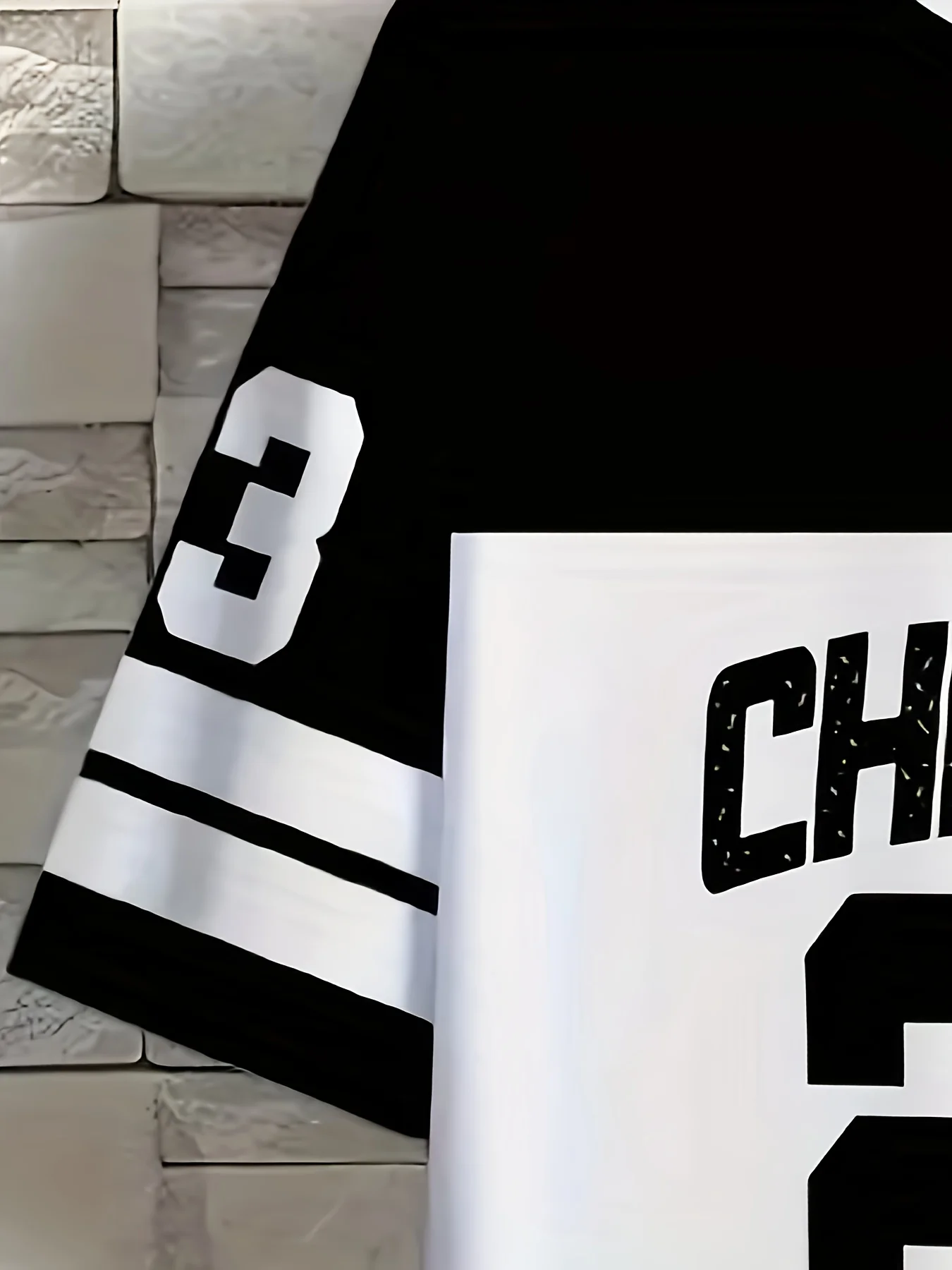 تي شيرت رجالي صيفي جديد من Chicago 23 برسومات رقمية من الجيرسيه ملابس رياضية كاجوال من البوليستر لعام 2025 #4