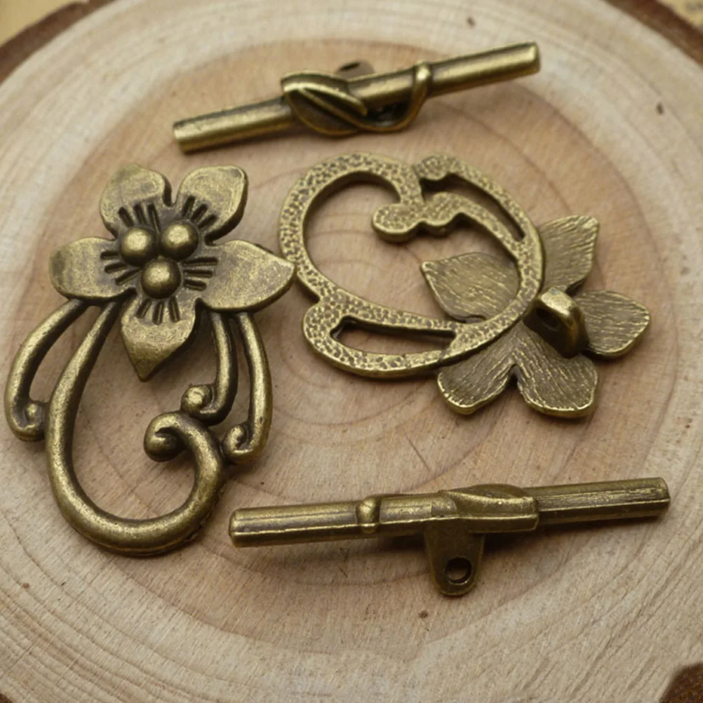 

Accessories Decoration Jewelry Toggle Alloy Bracelet Clasp Flower-shaped Buckle