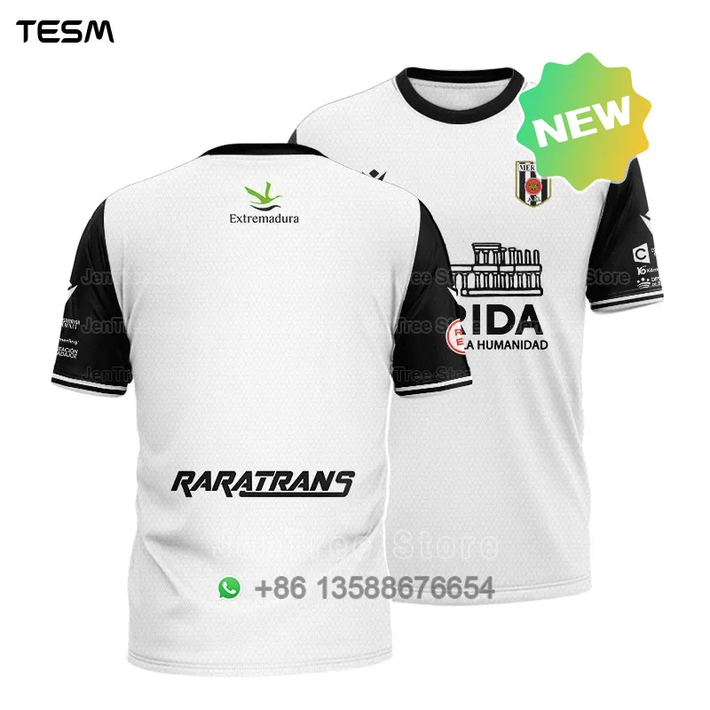 TESM-Camiseta de Jersey de verano para hombre, Top deportivo para mujer, pantalón corto informal para niños, camiseta transpirable con estampado de alta definición