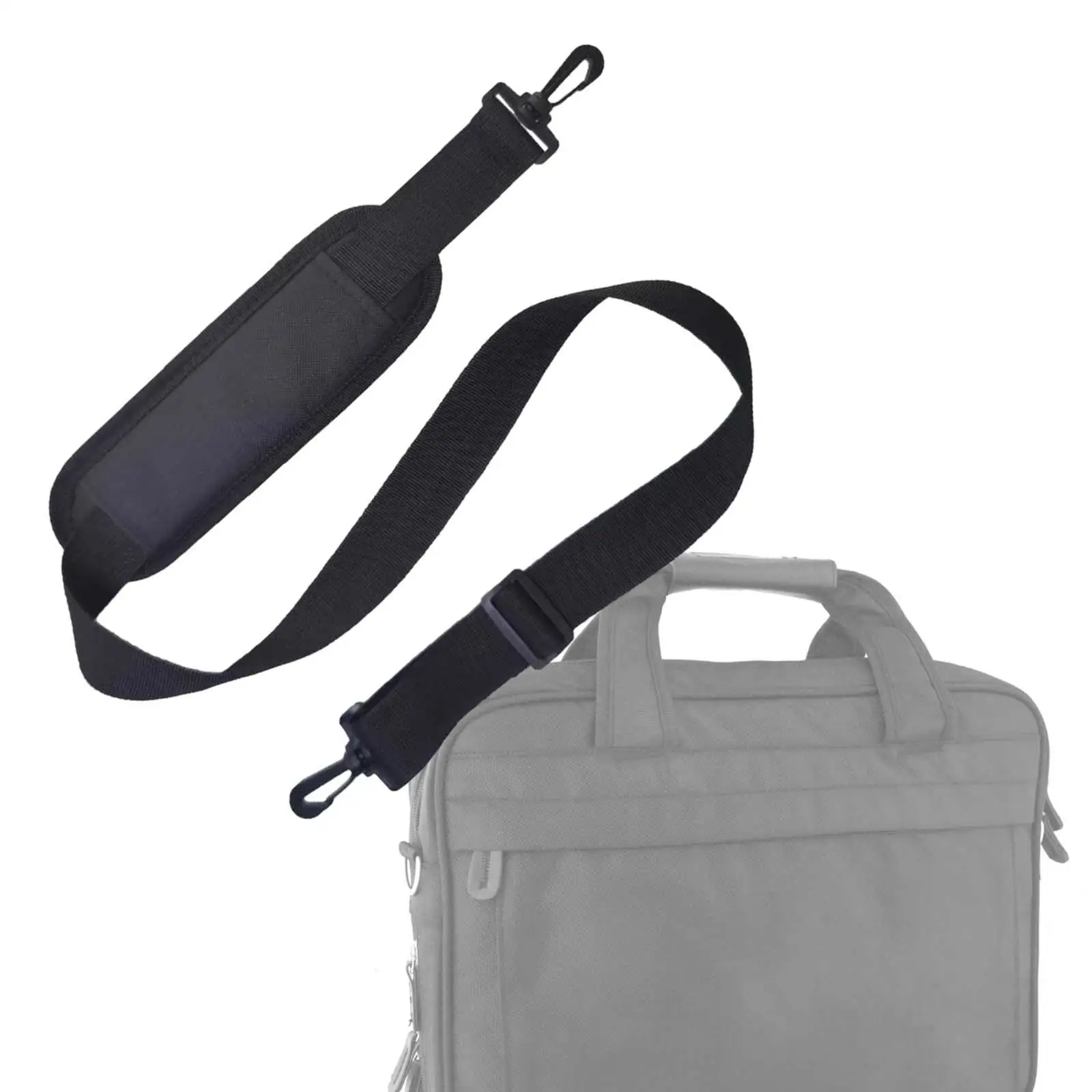 Crossbody Shoulder Strap Replace Shoulder Belt Laptop Shoulder Strap for Luggage Guitar Garment Bag Sport Bags Briefcase