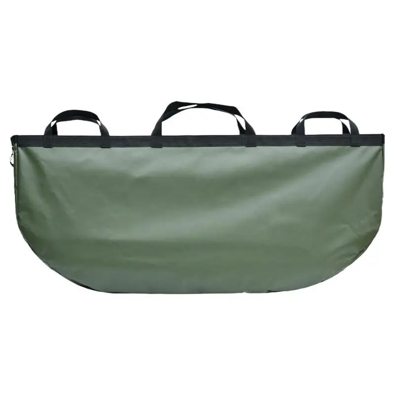 

Insulated Fish Bag Large Capacity Fish Cooler Bag Waterproof Bass Container Breathable Angling Supplies For Tournament Fishing