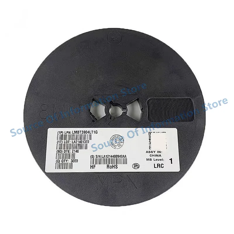 3000 pièces/lot, Transistor NPN LMBT3904LT1G 40V 0,2a SOT23 composant électronique Durable pour les projets électriques