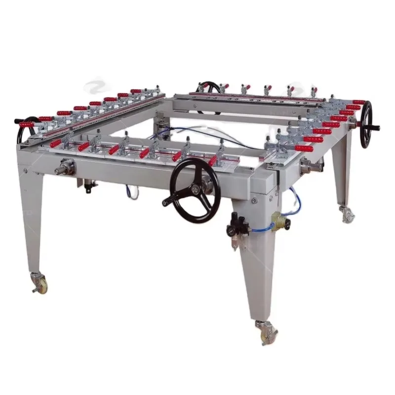 

【Best-selling】Pneumatic Tension Mesh Clamp Stretched Machine