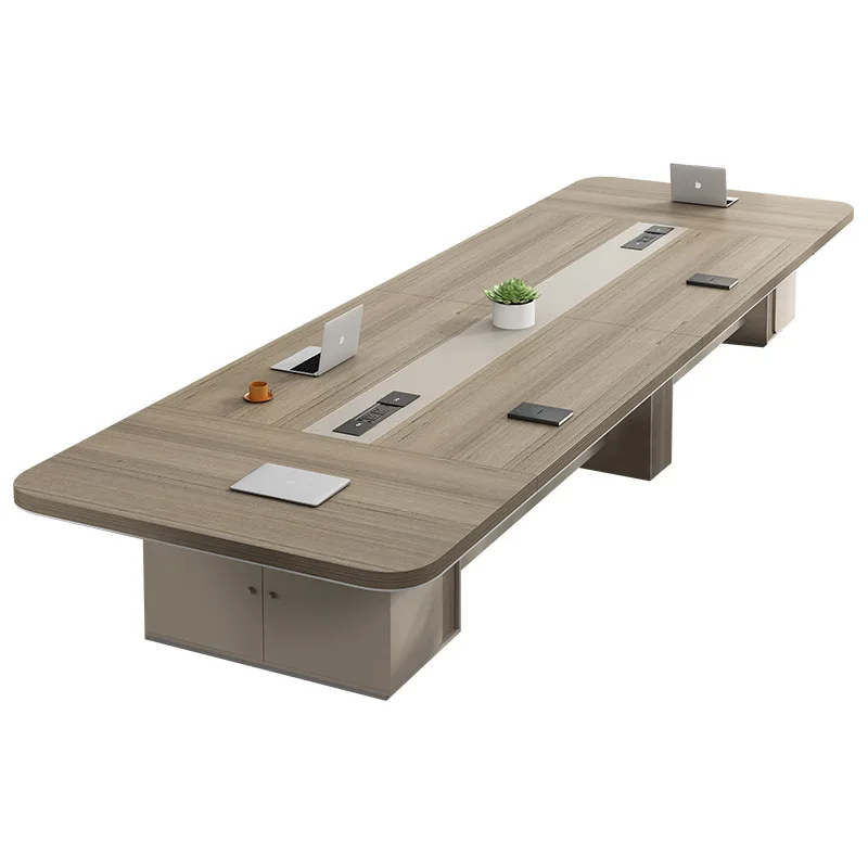 Conference table, office furniture, large and small conference negotiation table and chair combination