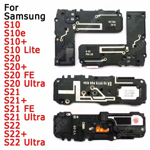 Loudspeaker For Samsung Galaxy S10e S20 Plus FE S21 S22 Ultra S10 Lite Buzzer Ringer Loud Speaker Sound Module Parts