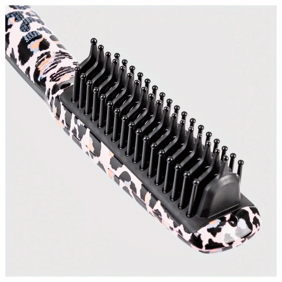 

Heated Styling Brush for Smooth Hair - 2-in-1 Volumizing Rotating Brush, Ionic Technology for Frizz Control & Shine.