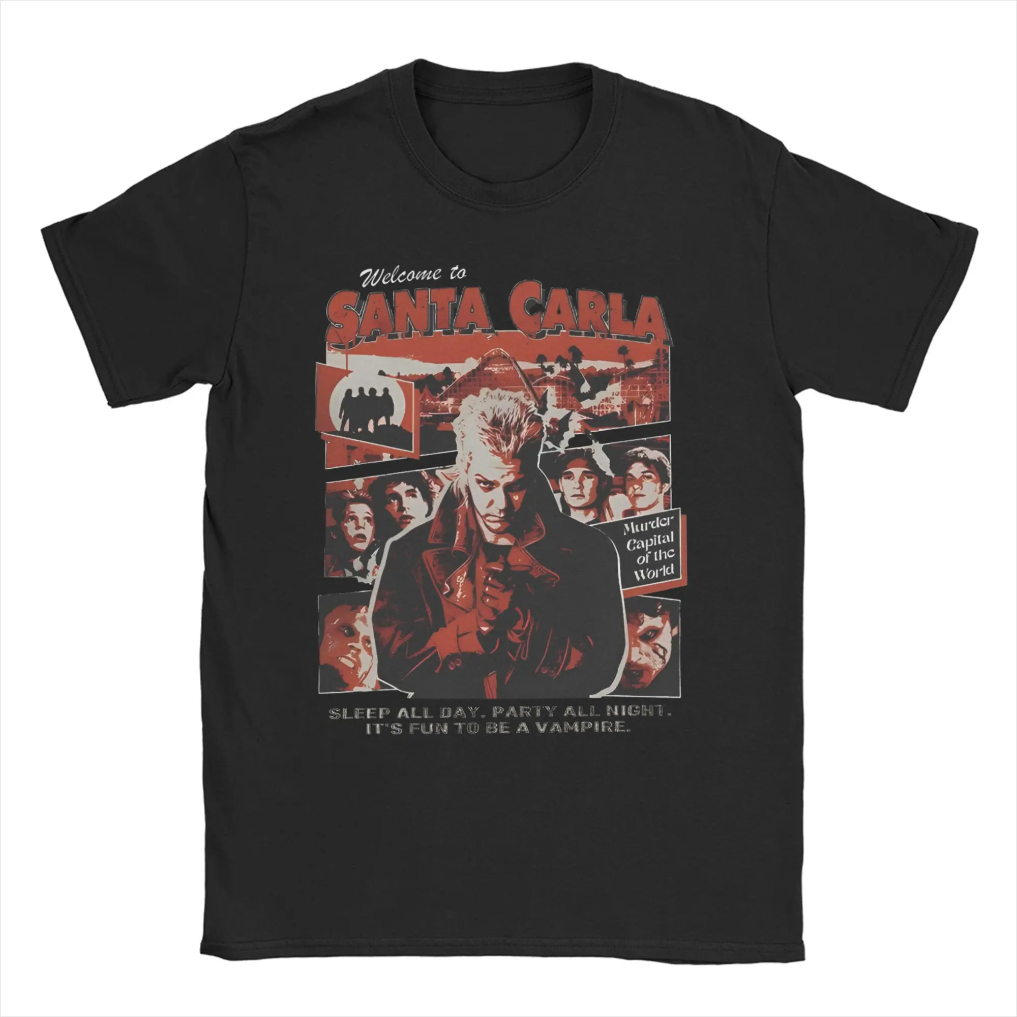 

The Lost Boys David Vampire Horror Movie Men Women's T Shirt Vintage Tee Shirt Short Sleeve T-Shirts 100% Cotton Printed Tops