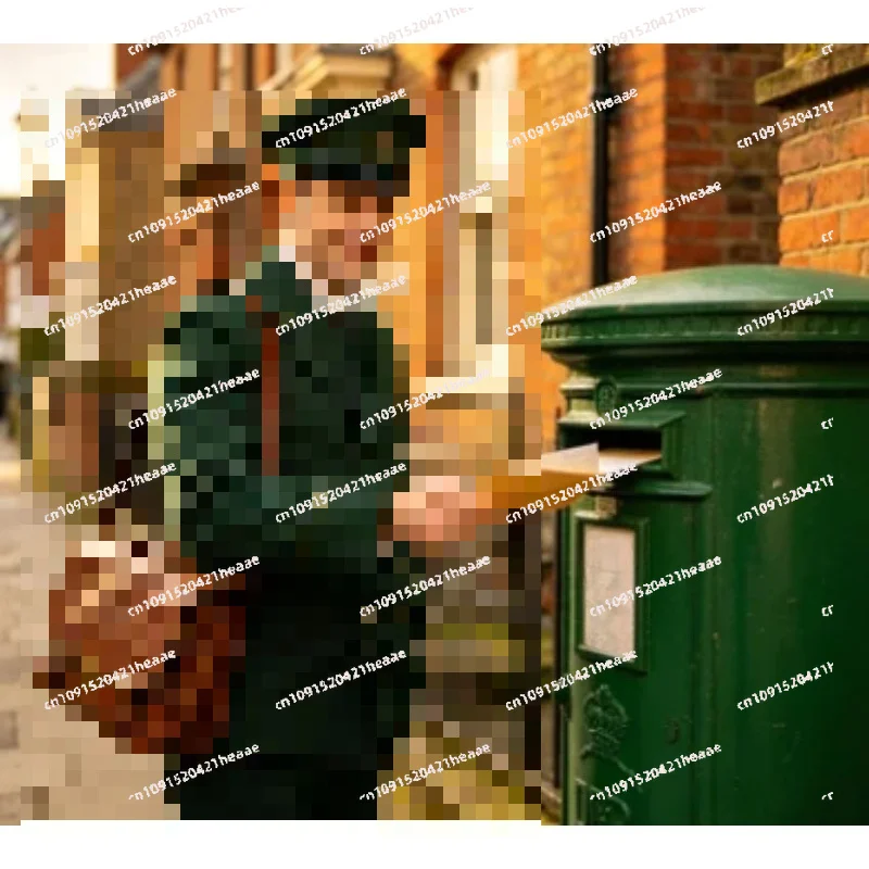 Suitable for  retro mailbox decoration ornaments, suggestion boxes model mailboxes photography props floor decorations70，90tall