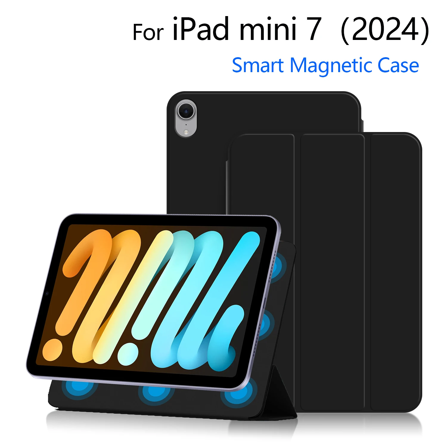 Smart Case For New iPad Mini 7 (A17 Pro) Case 8.3