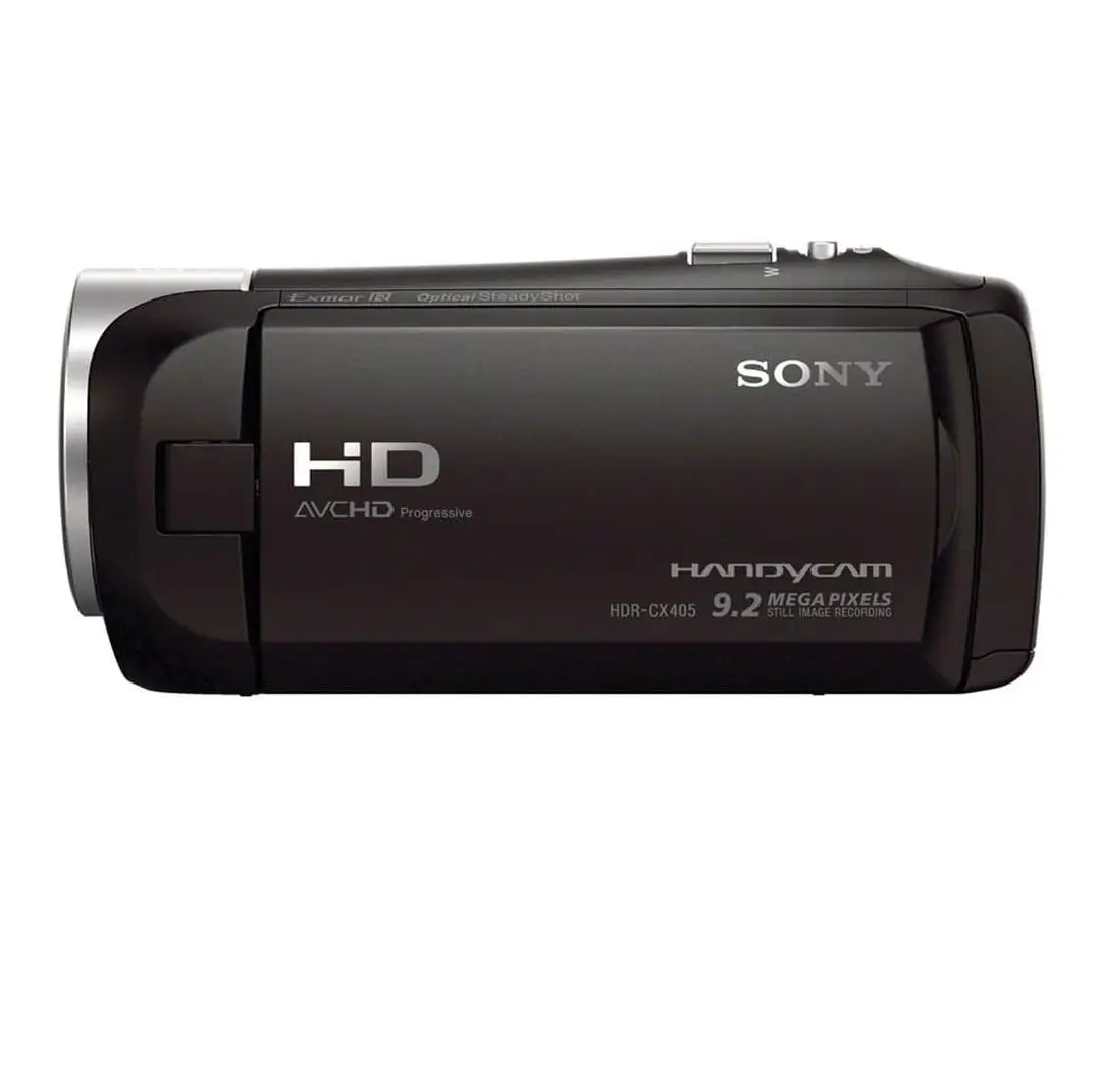 Imagem -04 - Black Hdr-cx405 hd Video Recording Handheld Filmadora 32gb Cartão de Memória Bolsa Leitor Tripé Flex Hdrcx405 b