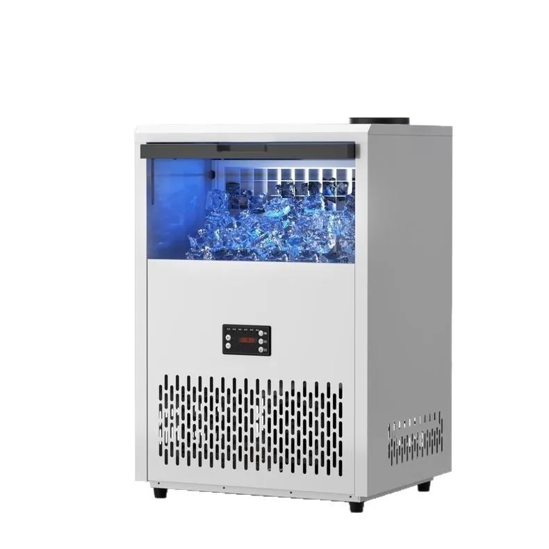 Ice machine Commercial low power ice cube machine Milk tea shop ice making machine Self-bottled water Low power energy saving