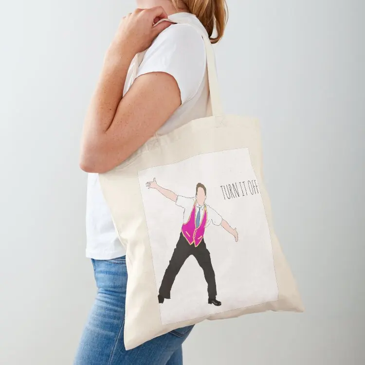 

Turn it Off - Book Of Mormon Tote Bag Candy bags Custom bag large size bags shoping bag