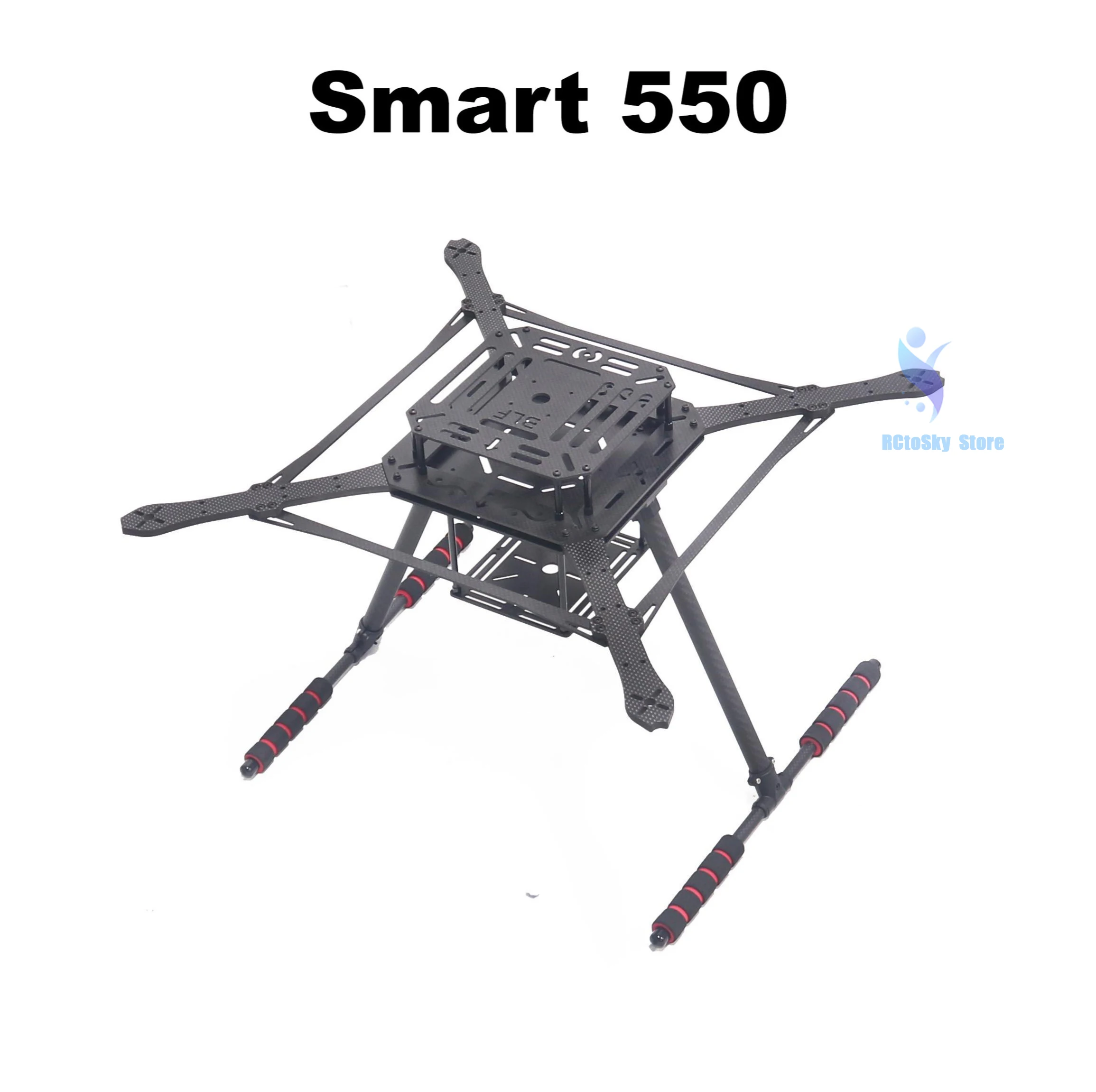 Rctosky ZD550 550mm Carbon Fiber Drone Frame FPV Quad APM Ardupilot Quadrotor Rack RC Multicopter Multi-Rotor With Landing Gear