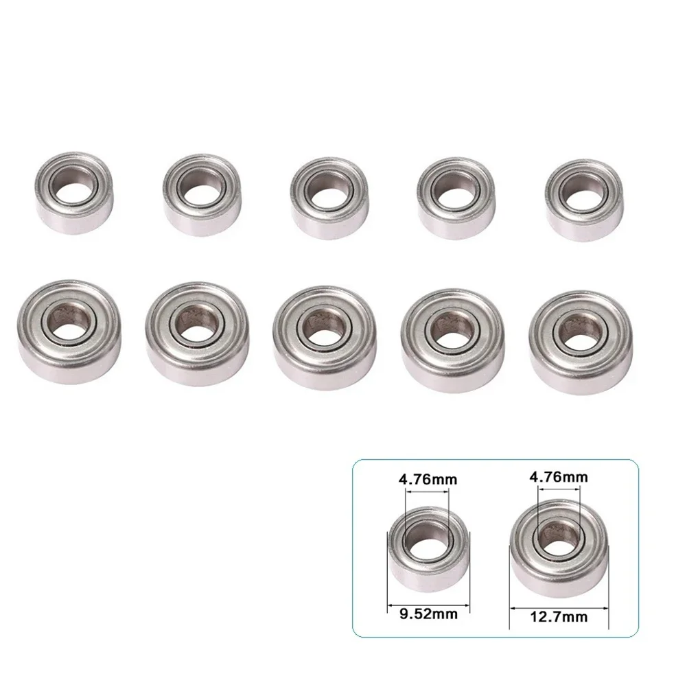 10pcs Router Bits Top Mounted Ball Bearings Guide For Router Bit Bearing Repair Woodworking Tools Herramientas Milling Cutter