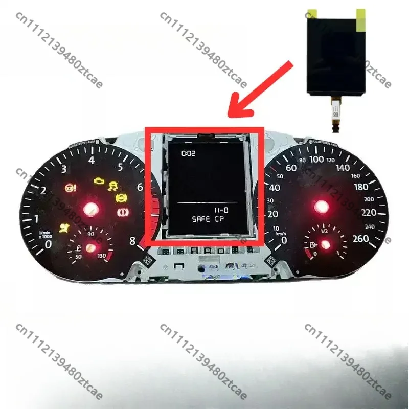 Car Instrument LCD Screen Odometer Display For Lamando Sportsvan Dashboard Mileage Meter Replacement Part