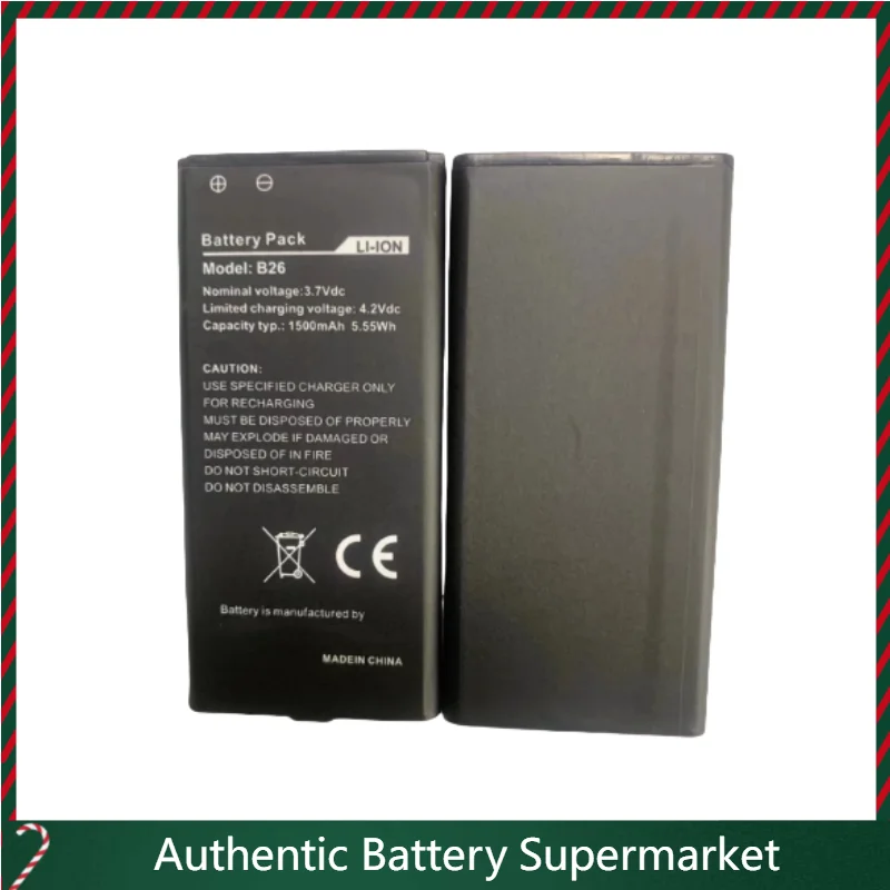 2025 high quality batteries for caterpillar cat b26 new large capacity mobile phone battery 1500mah