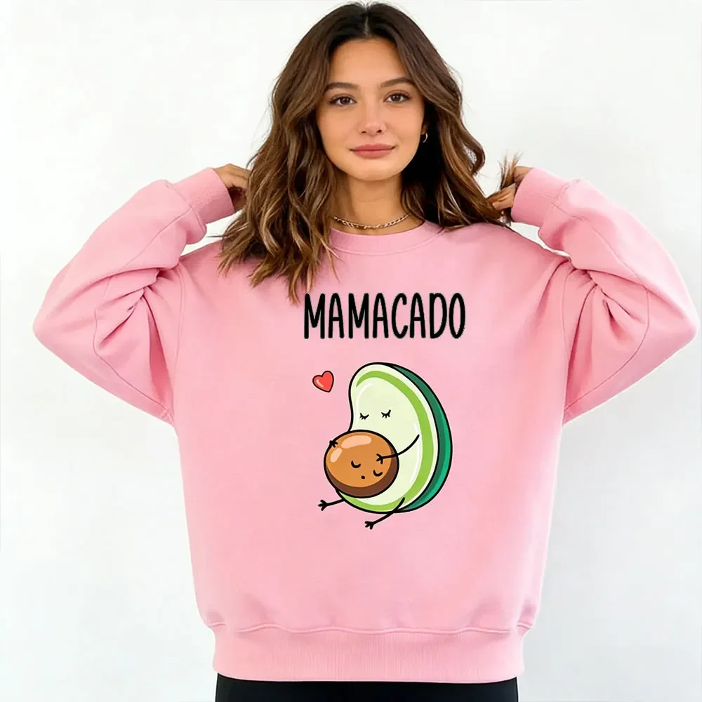 

Забавный свитшот Mamacado, одежда для объявлений о ребенке, подарок для новой мамы, топы для беременных, пуловер для беременных, подарочные топы для детского душа