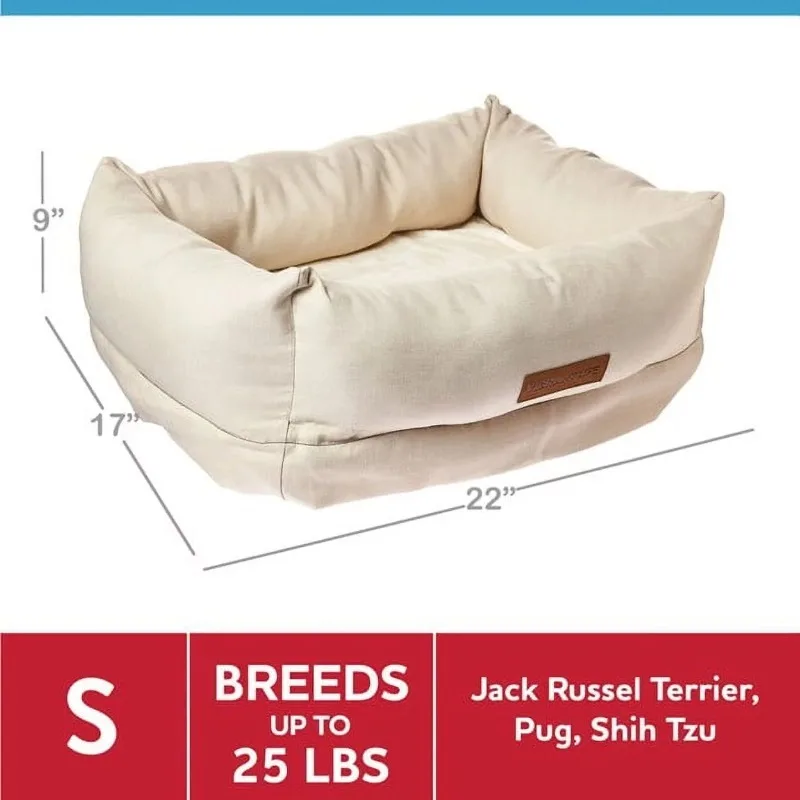 Deluxe Orthopedic Premium Pet Bed for Dogs or Cats, Small, Measures 18 in x 24 in