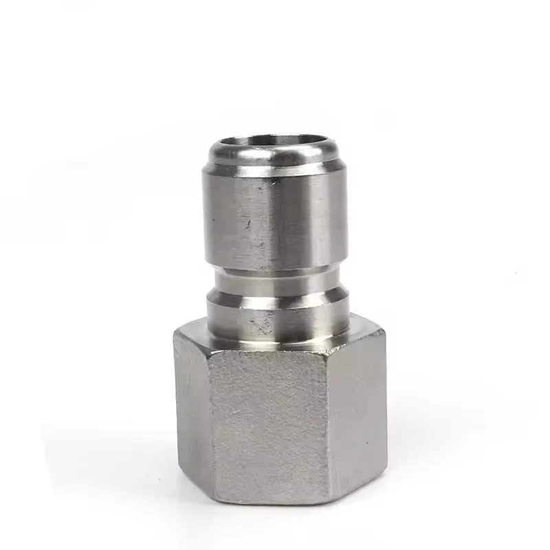 RVS snelkoppeling voor thuisbrouwerij, ball-lock stijl fitting, 1/2 NPT mannelijke schroefdraad, bierbrouwconnector